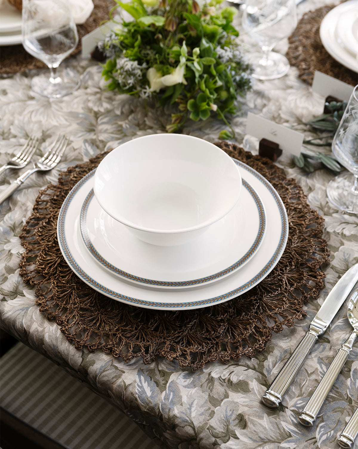 Woven Crochet Edge Placemat - Image 5