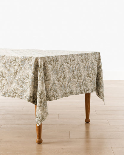 Botanical Linen-Cotton Tablecloth - Image 6