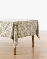 Botanical Linen-Cotton Tablecloth