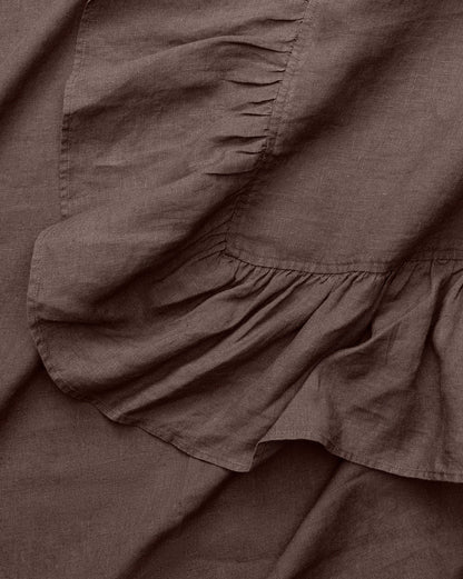 Linen Ruffle Tablecloth - Image 9
