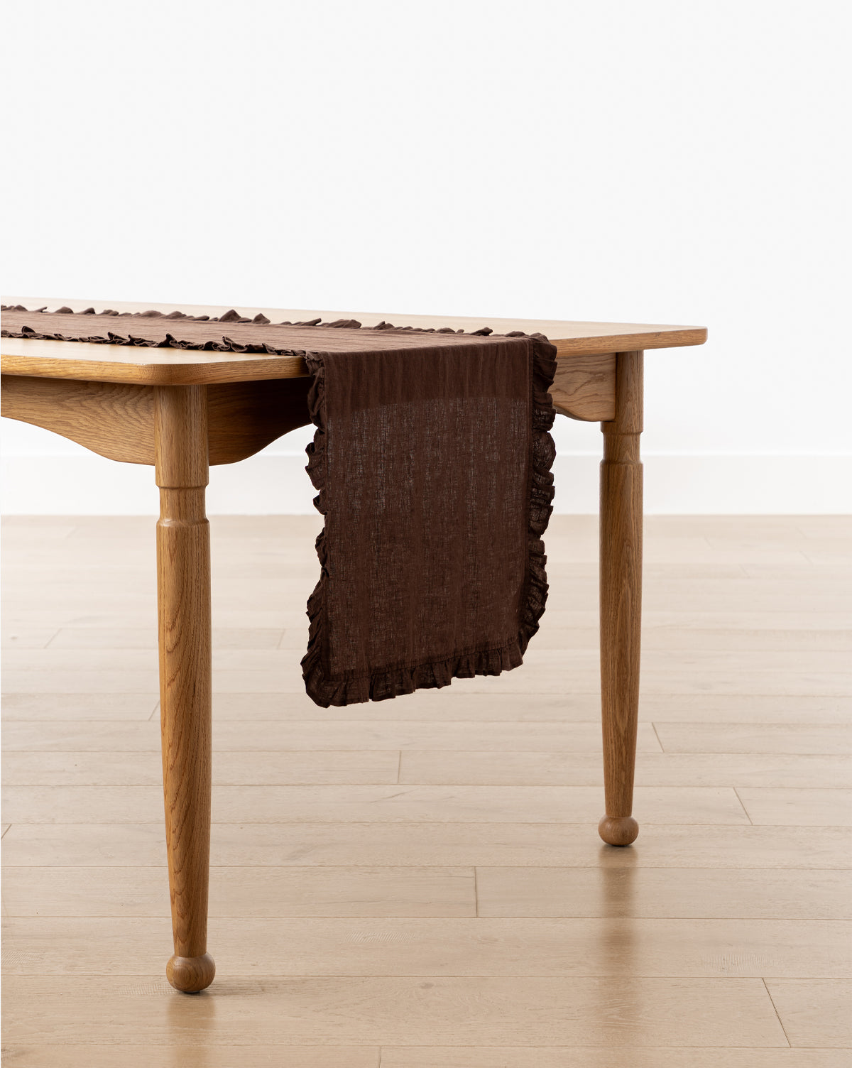 Linen Ruffle Tablecloth - Image 19