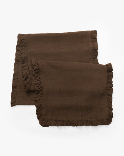 Linen Ruffle Tablecloth - Image 6