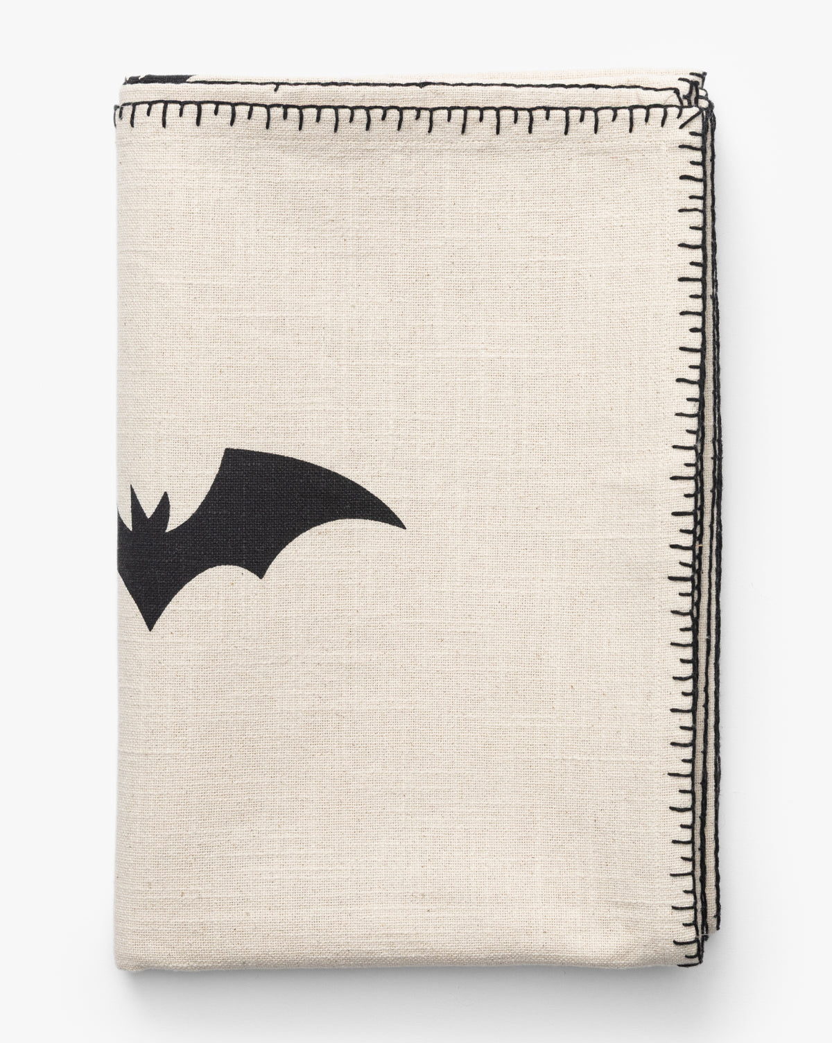 Black and White Bat Motif Table Runner - Image 3