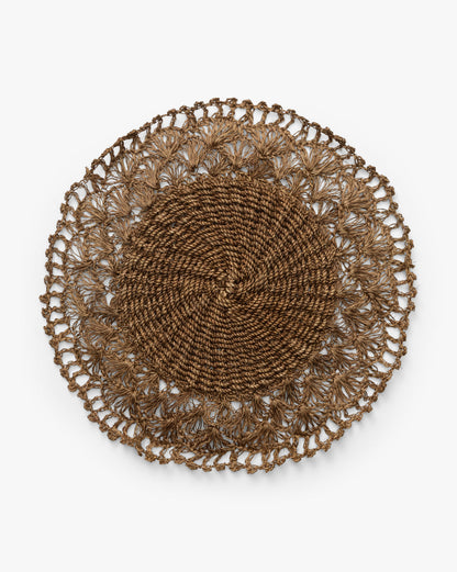Woven Crochet Edge Placemat