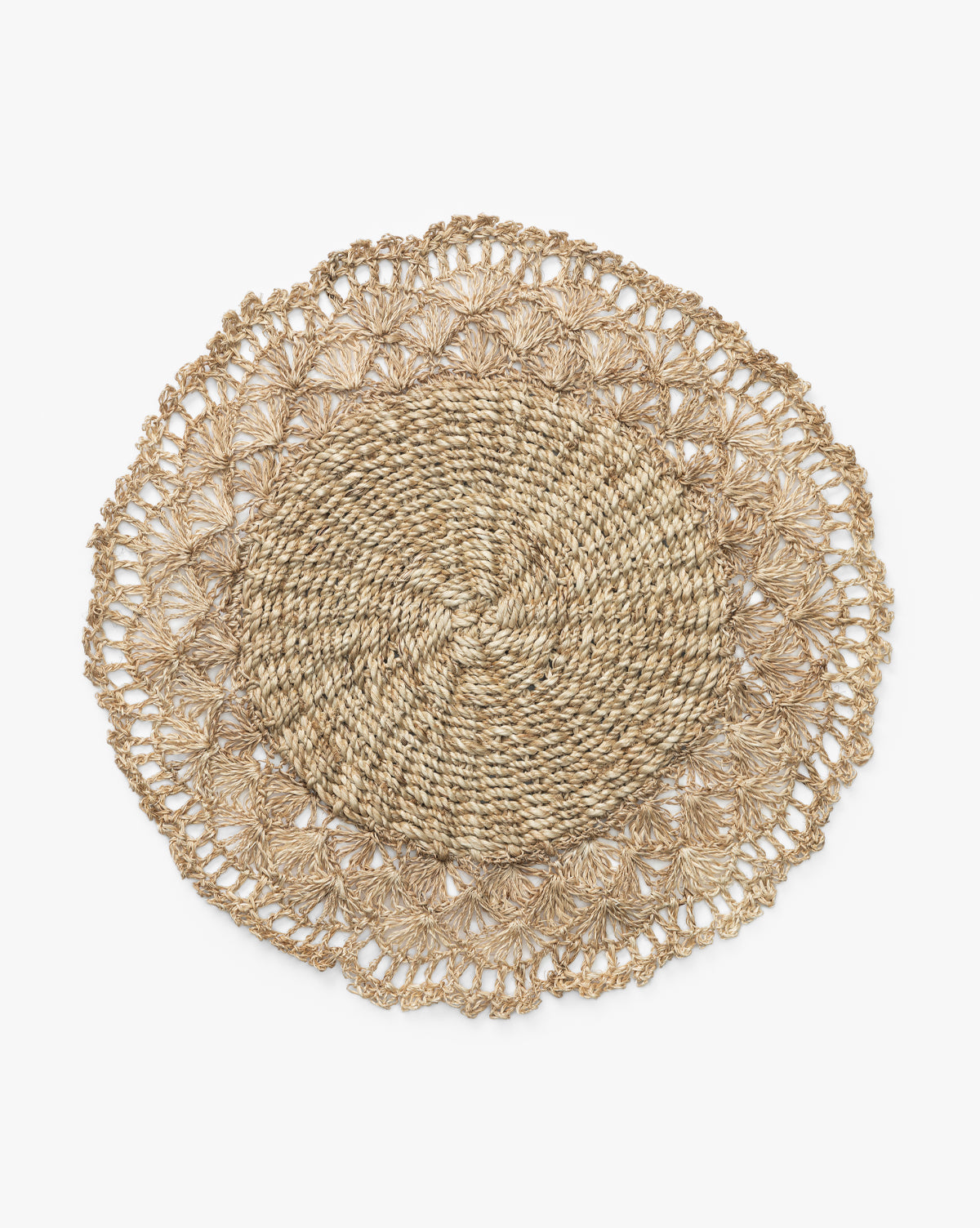 Woven Crochet Edge Placemat