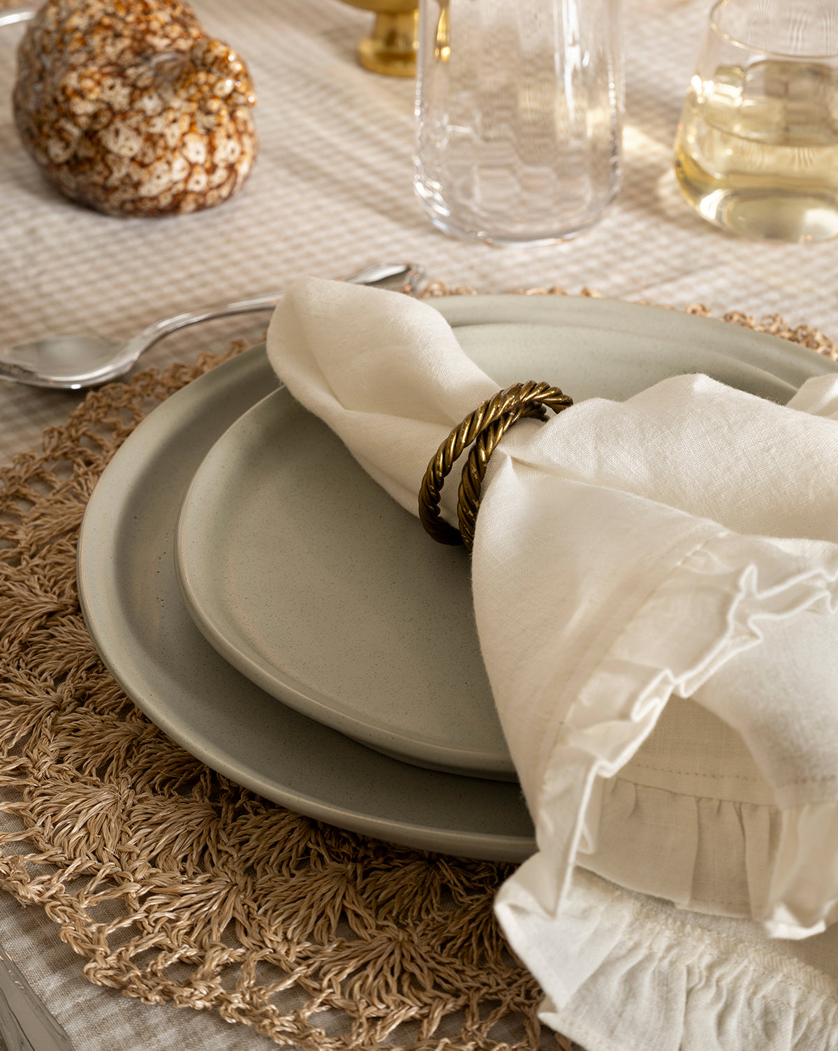Woven Crochet Edge Placemat - Image 9