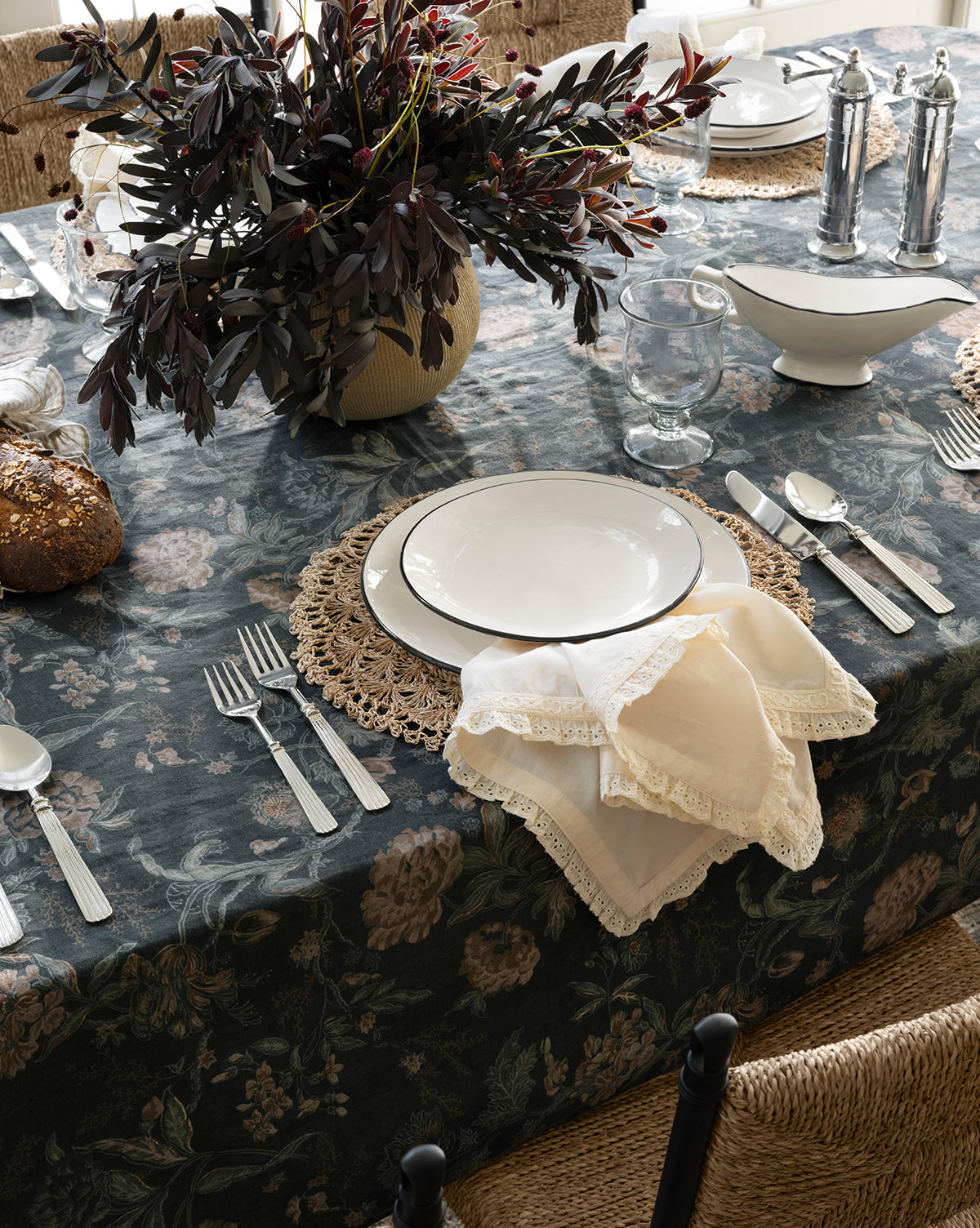 Woven Crochet Edge Placemat - Image 4